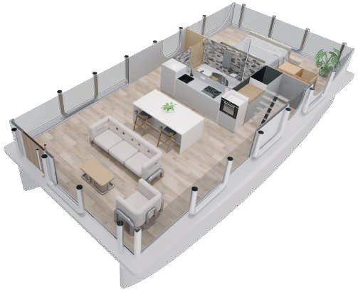 Nuevos conceptos para módulos habitacionales flotantes